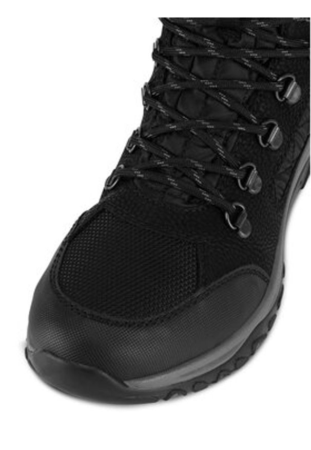 Rieker Botki M9644-00 Czarny. Kolor: czarny. Materiał: materiał
