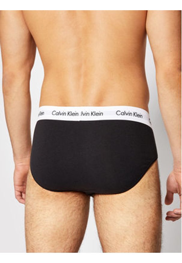 Calvin Klein Underwear Komplet 3 par slipów 0000U2661G Czarny. Kolor: czarny. Materiał: bawełna