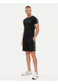 Emporio Armani Underwear T-Shirt 111035 4R523 00020 Czarny Slim Fit. Kolor: czarny. Materiał: bawełna