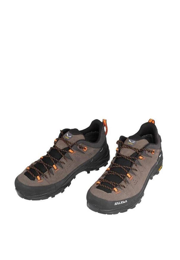 Salewa - Buty trekkingowe męskie Alp Trainer 2 GTX. Kolor: wielokolorowy, czarny, brązowy