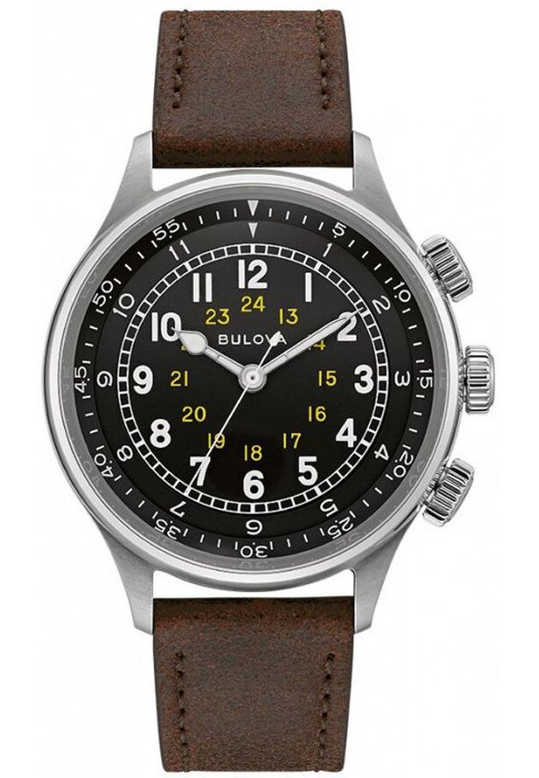 Zegarek męski Bulova 96A245 brązowy. Kolor: brązowy