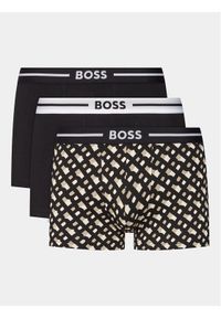 BOSS - Boss Komplet 3 par bokserek 50514951 Kolorowy. Materiał: bawełna. Wzór: kolorowy #1