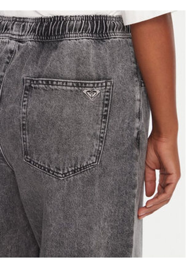 Roxy Jeansy Stunning ERJDP03318 Szary Relaxed Fit. Kolor: szary