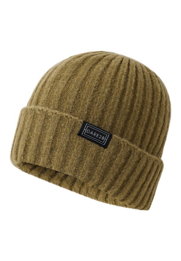 DARE 2B - Czapka unisex zimowa Freestyle Dare 2b. Kolor: zielony. Materiał: prążkowany, polar. Sezon: zima. Styl: sportowy
