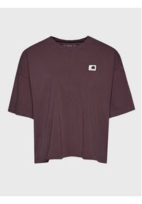 Carhartt WIP T-Shirt Nelson I029647 Fioletowy Relaxed Fit. Kolor: fioletowy. Materiał: bawełna #3