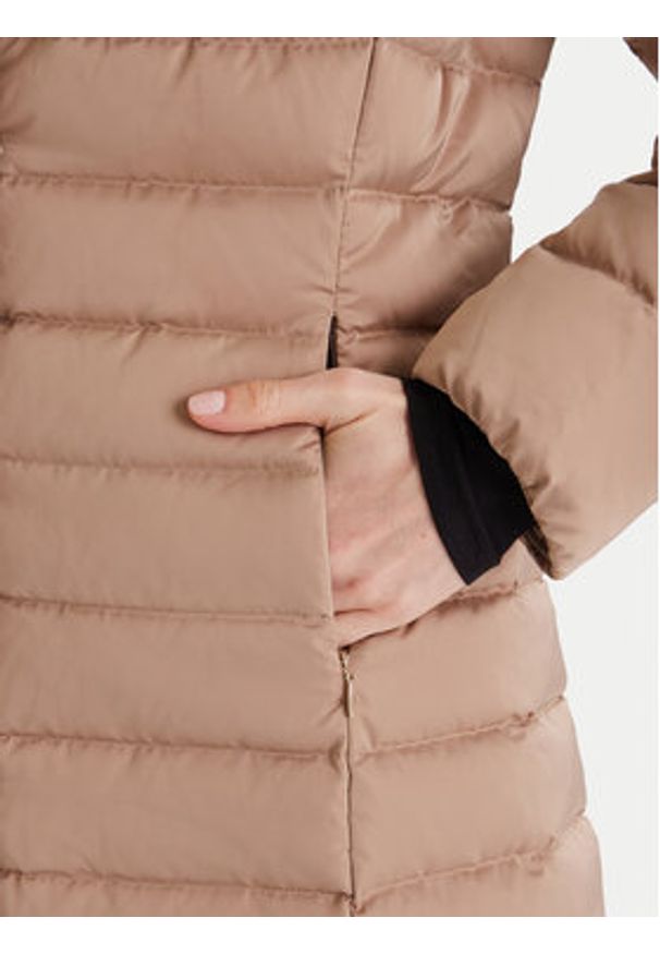 Geox Kurtka puchowa Bettanie W5626H T3122 F5228 Beżowy Regular Fit. Kolor: beżowy. Materiał: syntetyk