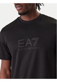 EA7 Emporio Armani T-Shirt 7M001358 AF13862 UC001 Czarny Slim Fit. Kolor: czarny. Materiał: syntetyk #5