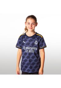 Koszulka piłkarska dla dzieci Real Madrid Away 23/24. Kolor: niebieski. Sport: piłka nożna #1
