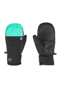 SIROKO - Zimowe rękawice snowboardowe i narciarskie Sporty zimowe Siroko PITZTAL Turquoi. Kolor: niebieski, czarny, wielokolorowy. Technologia: Thinsulate. Sezon: zima. Sport: snowboard, narciarstwo
