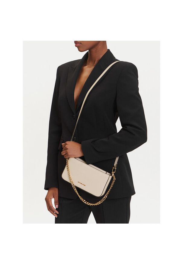 Torebka MICHAEL Michael Kors. Kolor: beżowy