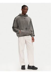 Adidas - adidas Bluza Premium Essentials Retro JD0245 Szary Loose Fit. Kolor: szary. Materiał: bawełna. Styl: retro #2