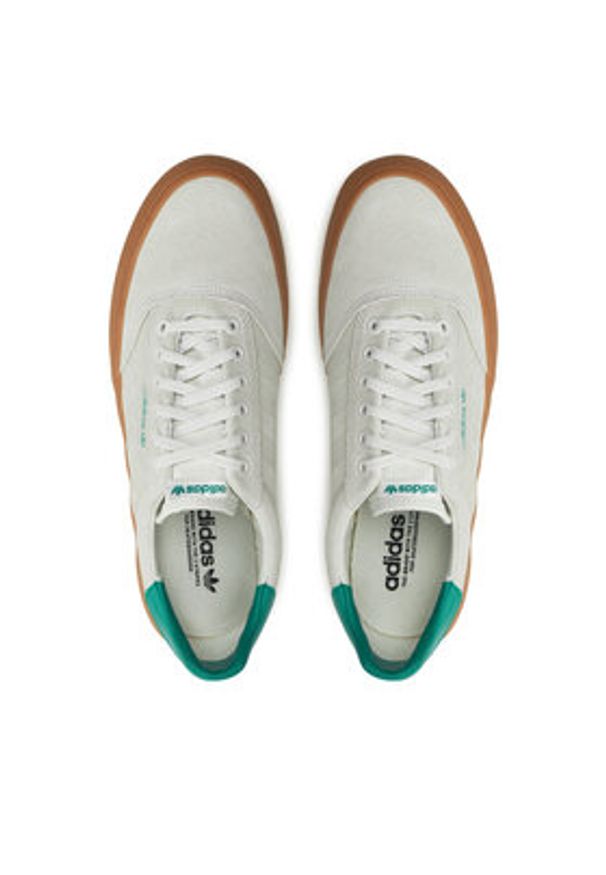 Adidas - adidas Sneakersy 3MC EF8443 Beżowy. Kolor: beżowy. Materiał: zamsz, skóra