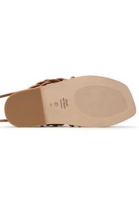 Stuart Weitzman Sandały Calypso Lace-Up S0998 Brązowy. Kolor: brązowy. Materiał: skóra #7