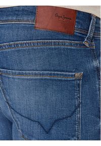 Pepe Jeans Jeansy Finsbury PM206321 Granatowy Skinny Fit. Kolor: niebieski #5