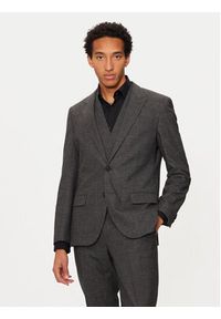 Hugo Garnitur Henry/Getlin 50528361 Szary Slim Fit. Kolor: szary. Materiał: syntetyk #12