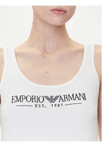 Emporio Armani Underwear Sukienka codzienna EW000494 AF10881 U1131 Biały Regular Fit. Okazja: na co dzień. Kolor: biały. Materiał: bawełna. Typ sukienki: proste. Styl: casual