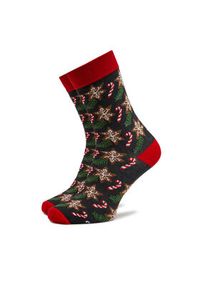 Rainbow Socks Zestaw 2 par wysokich skarpet męskich Xmas Socks Balls Adults Gifts Pak 2 Zielony. Kolor: zielony. Materiał: materiał #8