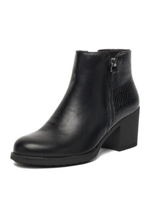 Clara Barson Botki CEO-WS6317-02 Czarny. Kolor: czarny. Materiał: syntetyk, materiał
