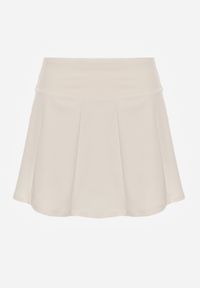 Born2be - Białe Sportowe Spódnico-Szorty z Funkcjonalnymi Kieszonkami Natellea. Okazja: na spacer. Kolor: biały. Materiał: materiał. Styl: sportowy #4