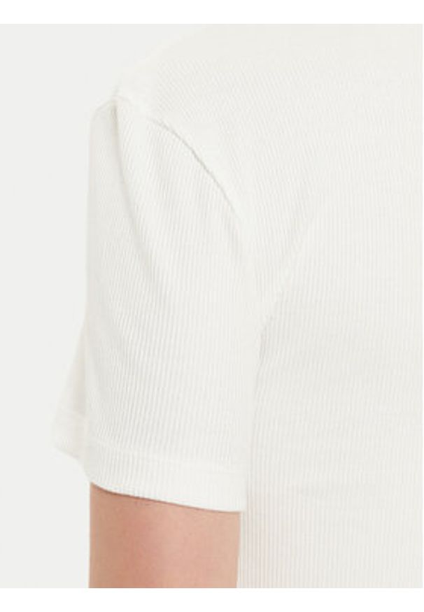 Lacoste Polo DF5377 Écru Slim Fit. Typ kołnierza: polo. Materiał: bawełna