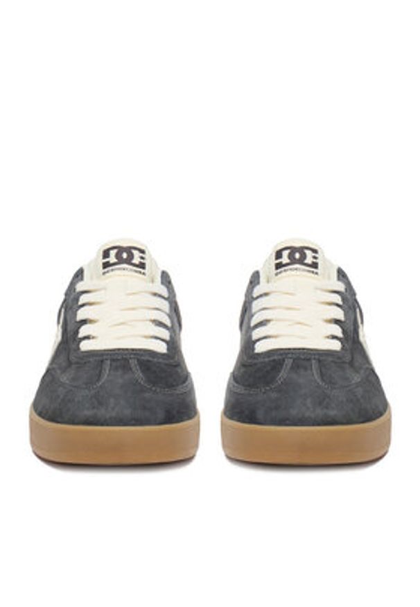 DC Shoes Sneakersy EO-MP40-853SHC Szary. Kolor: szary. Materiał: zamsz, skóra