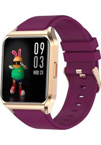 Smartwatch Rubicon E89 Fioletowy. Rodzaj zegarka: smartwatch. Kolor: fioletowy