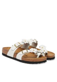 Birkenstock Japonki Mayari Flowe Embellishment 1032060 Biały. Kolor: biały. Materiał: skóra #2