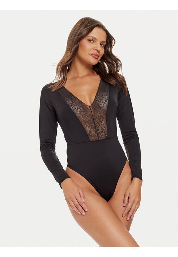 YSABEL MORA - Ysabel Mora Body 10093 Czarny. Kolor: czarny. Materiał: syntetyk