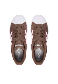 Adidas - adidas Sneakersy Streettalk Bold Shoes KJ9946 Brązowy. Kolor: brązowy. Materiał: zamsz, skóra #2