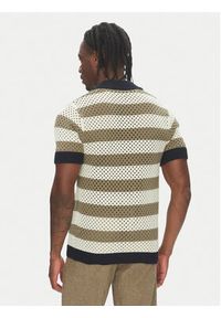 Lindbergh Kardigan 30-804112 Beżowy Relaxed Fit. Kolor: beżowy. Materiał: bawełna #3