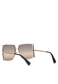 Max Mara Okulary przeciwsłoneczne MM0120 05A Czarny. Kolor: czarny