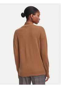 Marella Sweter Giochi 2623366174 Brązowy Regular Fit. Kolor: brązowy. Materiał: kaszmir #3