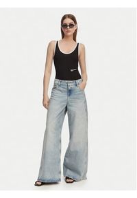 Karl Lagerfeld Jeans Jeansy B2W10087 Niebieski jasny Wide Leg. Kolor: niebieski #4