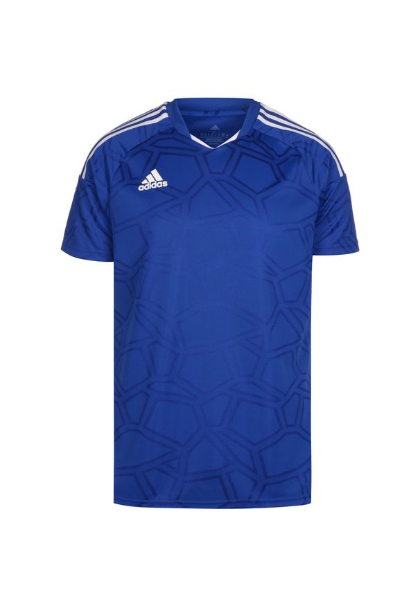 Adidas - Koszulka męska adidas Condivo 22 Match Day Jersey. Kolor: niebieski, wielokolorowy, biały. Materiał: jersey