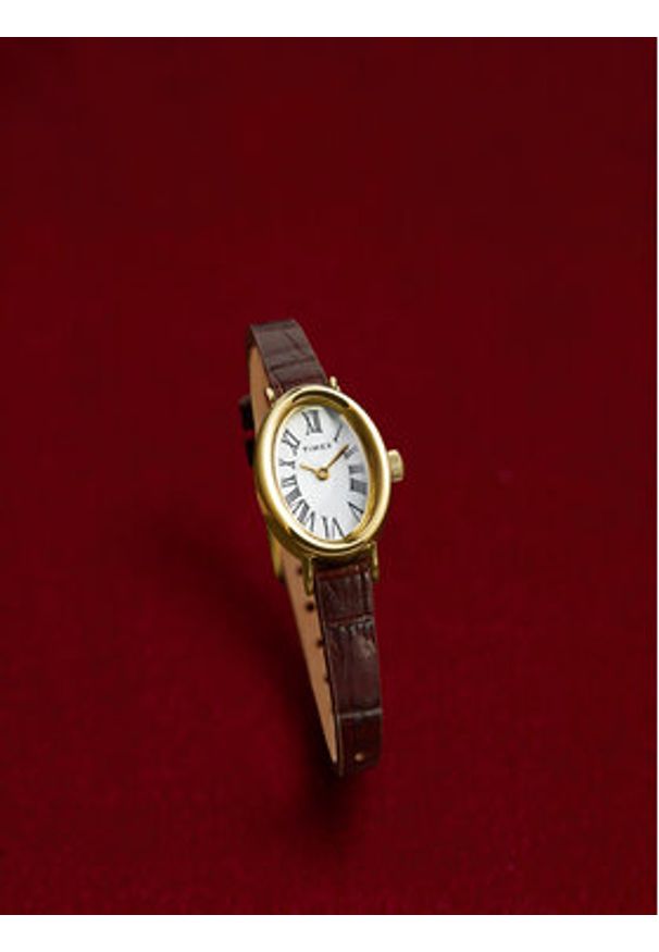 Timex Zegarek Cavatina TW2W78500 Złoty. Kolor: złoty