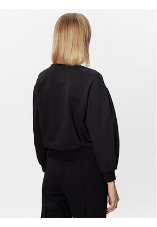 Gaudi Bluza 311BD64019 Czarny Regular Fit. Kolor: czarny. Materiał: bawełna