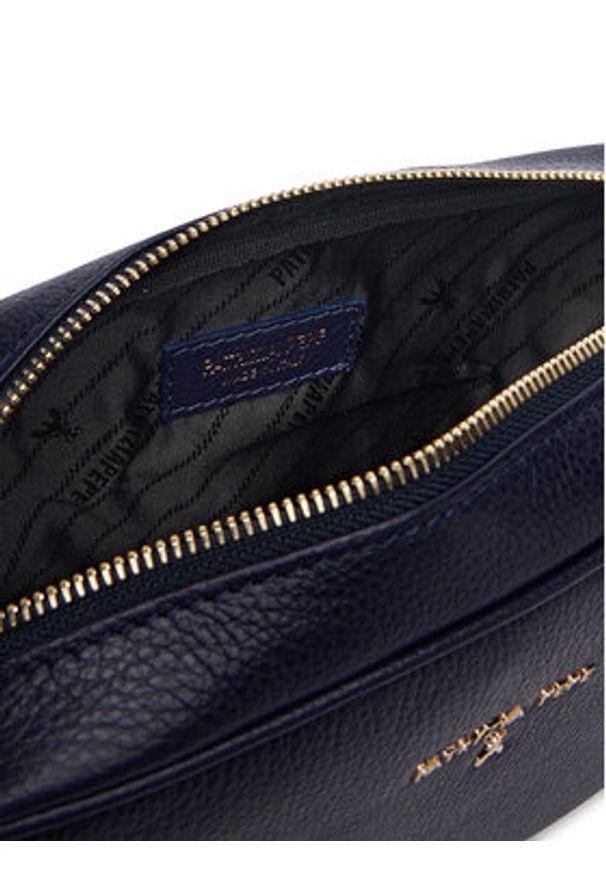 Patrizia Pepe Torebka CB8985 L001 Granatowy. Kolor: niebieski. Materiał: skórzane