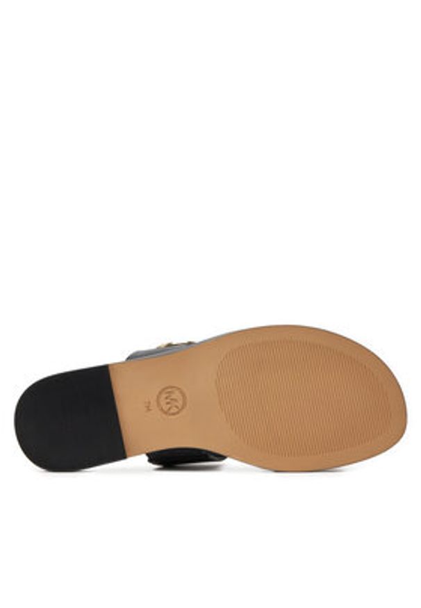 MICHAEL Michael Kors Klapki Vera 40S4VEFS3L Czarny. Kolor: czarny. Materiał: skóra