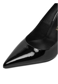 Eva Minge Szpilki EO-ESME-808-Y5P Czarny. Kolor: czarny. Materiał: lakier, skóra. Obcas: na szpilce #8