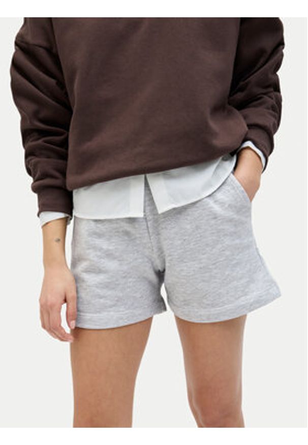 JJXX Szorty sportowe Alfa 12231608 Szary Regular Fit. Kolor: szary. Materiał: bawełna