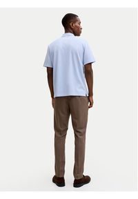 Jack & Jones Polo Rblaethan 12292992 Błękitny Regular Fit. Typ kołnierza: polo. Kolor: niebieski. Materiał: bawełna #7