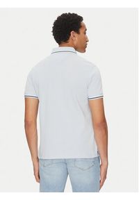 TOMMY HILFIGER - Tommy Hilfiger Polo Seasonal MW0MW39993 Błękitny Slim Fit. Typ kołnierza: polo. Kolor: niebieski. Materiał: bawełna