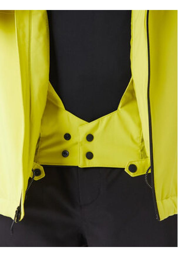 Quiksilver Kurtka snowboardowa Sycamore Solid 20K EQYTJ03502 Żółty Modern Fit. Kolor: żółty. Materiał: syntetyk. Sport: snowboard