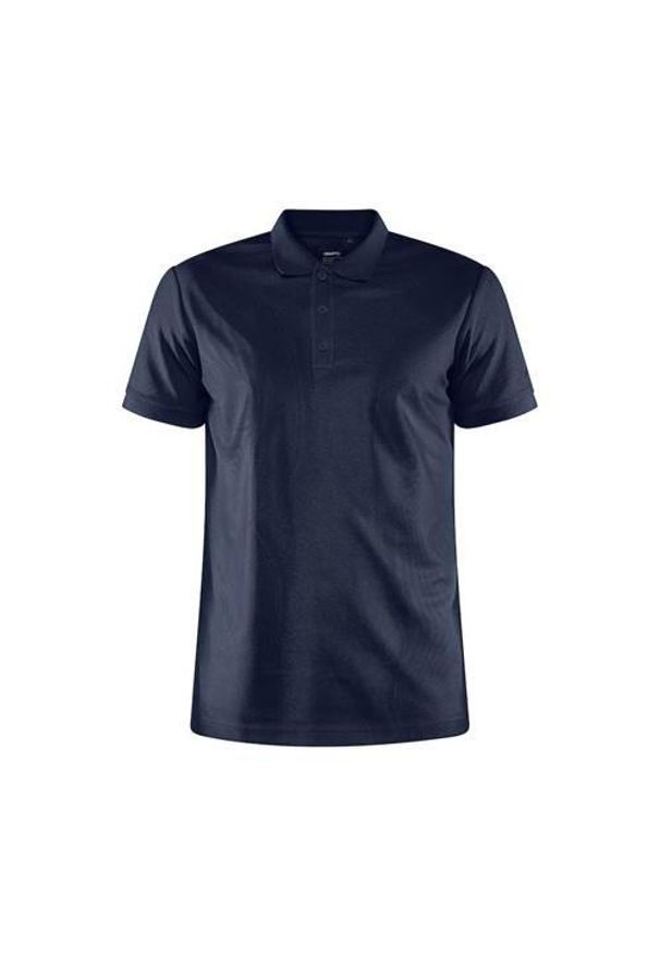 Koszulka treningowa męska Craft Core Unify. Typ kołnierza: polo. Kolor: niebieski