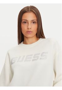 Guess Bluza V4BQ15 K7UW2 Beżowy Regular Fit. Kolor: beżowy. Materiał: wiskoza #2