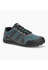 XERO SHOES - Buty barefoot męskie Xero Shoes Mesa Trail WP trekkingpine. Kolor: niebieski. Sport: turystyka piesza #1