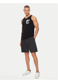 Jack & Jones - Jack&Jones Szorty materiałowe Tony 12250090 Czarny Loose Fit. Kolor: czarny. Materiał: bawełna #7