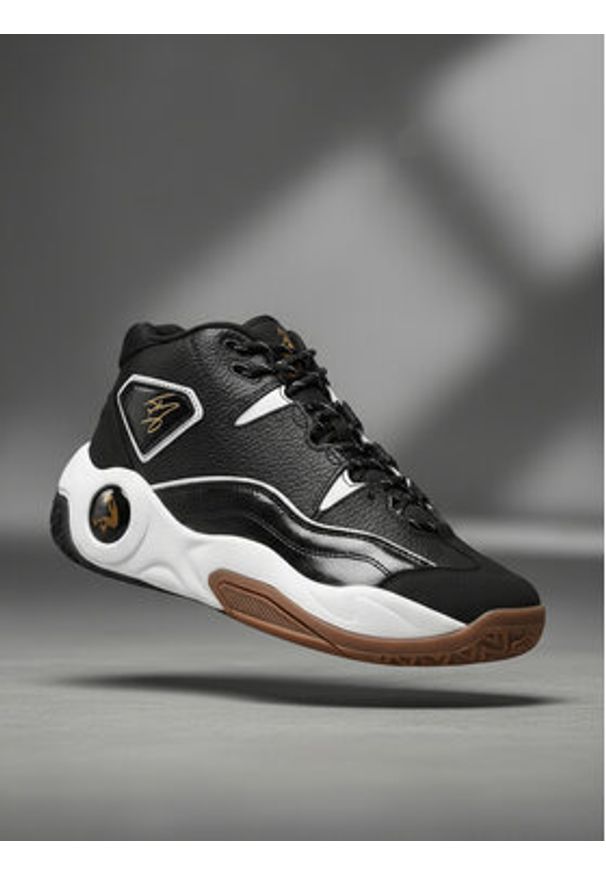 Shaq Sneakersy EOSS-H.O.F AQ95027M-BBZ Czarny. Kolor: czarny. Materiał: skóra