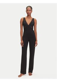 BOSS Spodnie piżamowe Peony 50545596 Czarny Relaxed Fit. Kolor: czarny #4