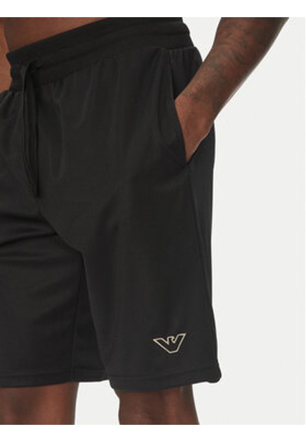 Emporio Armani Underwear Szorty sportowe EM000495 AF10791 UC001 Czarny Regular Fit. Kolor: czarny. Materiał: syntetyk. Styl: sportowy